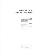 Cover of Linear motion electric machines