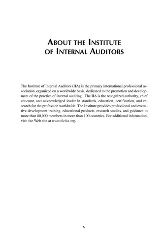 Cover of Auditing the risk management process