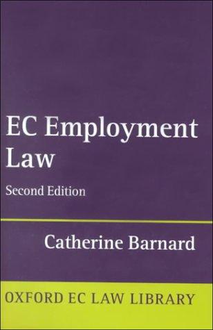 Cover of EC employment law