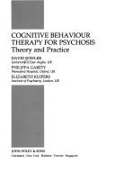 Cover of Cognitive behaviour therapy for psychosis