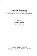 Cover of Adult learning