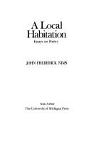 Cover of A local habitation