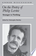 Cover of On the Poetry of Philip Levine
