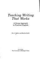 Cover of Teaching writing that works