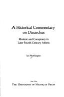 Cover of A Historical Commentary on Dinarchus