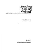 Cover of Reading, thinking, writing