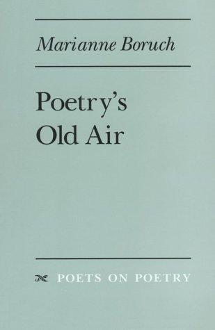 Cover of Poetry's old air