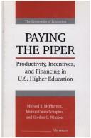 Cover of Paying the piper