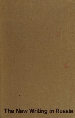 Cover of New writing in Russia