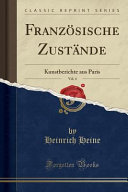 Cover of Französische Zustände, Vol. 4