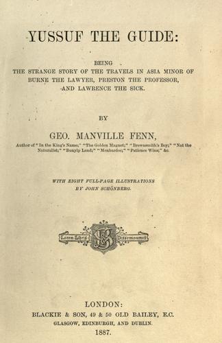 Cover of Yussuf the guide