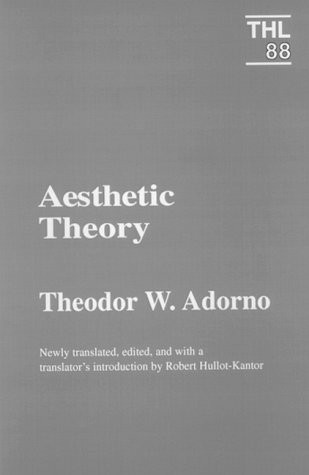 Cover of Aesthetic Theory (International Library of Phenomenology and Moral Sciences)