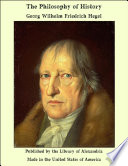 Cover of The Philosophy of History
