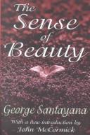 Cover of The sense of beauty