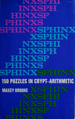 Cover of 150 puzzles in crypt-arithmetic