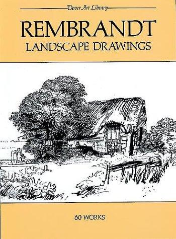 Cover of Rembrandt landscape drawings