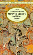 Cover of "Miniver Cheevy" and Other Poems
