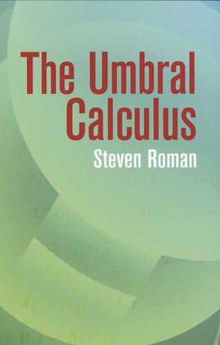 Cover of The Umbral Calculus