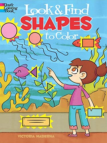 Cover of Look & Find Shapes to Color