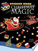 Cover of 3-D Sticker Book--Christmas Magic