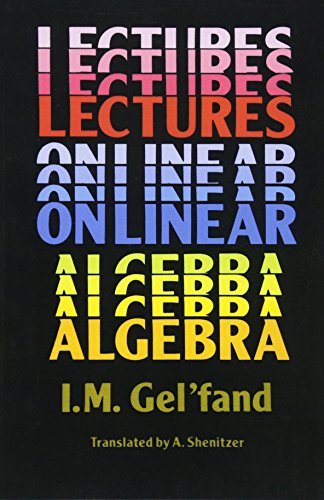 Cover of Lectures on Linear Algebra