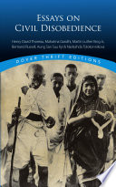Cover of Essays on Civil Disobedience