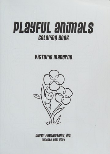 Cover of SPARK Playful Animals Coloring Book