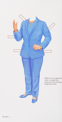 Cover of Hillary Clinton Paper Doll Collectible Campaign Edition