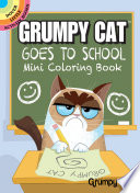 Cover of Grumpy Cat Goes to School Mini Coloring Book