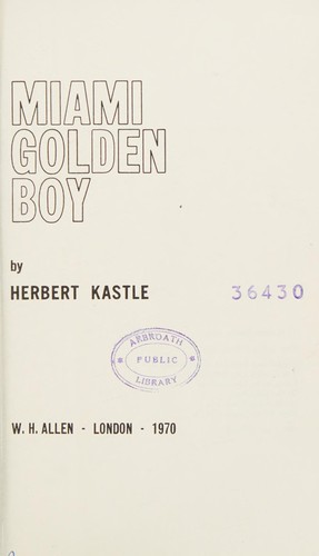 Cover of Miami golden boy