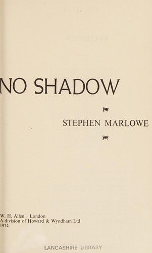 Cover of The man with no shadow