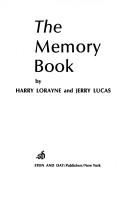 Cover of The memory book