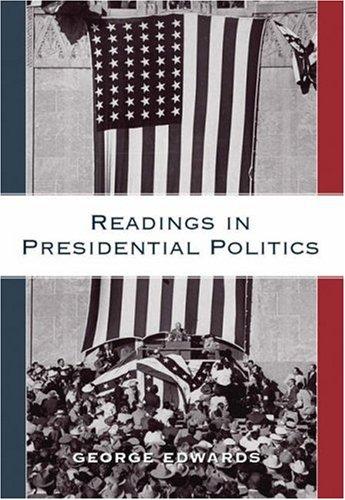 Cover of Readings in presidential politics