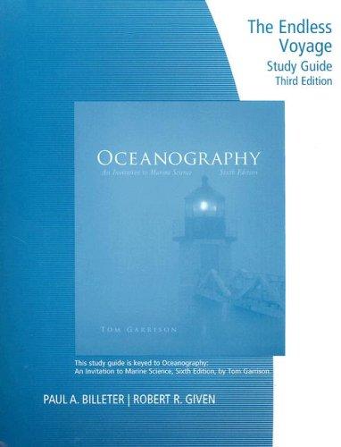 Cover of Study Guide Endless Voyage Telecourse for Garrison's Oceanography