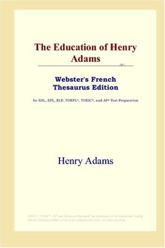 Cover of The Education of Henry Adams