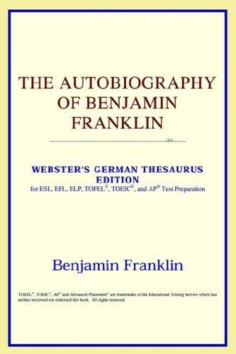 Cover of The Autobiography of Benjamin Franklin