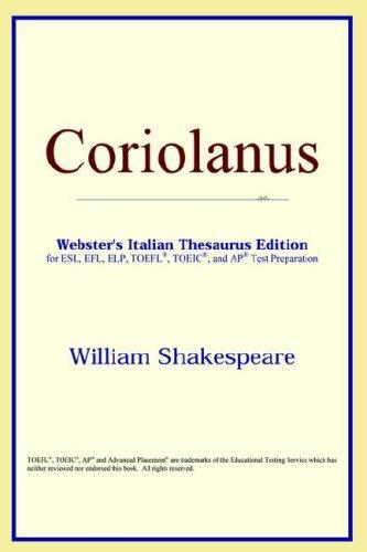 Cover of Coriolanus
