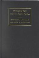 Cover of The language organ
