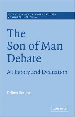 Cover of The Son of Man Debate