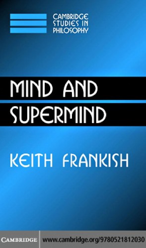 Cover of Mind and supermind