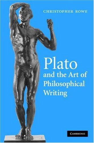 Cover of Plato and the Art of Philosophical Writing