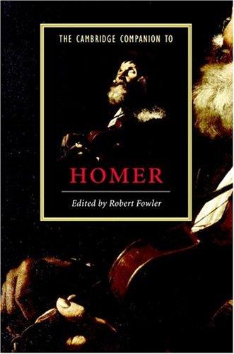 Cover of The Cambridge companion to Homer