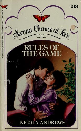 Cover of Rules of the Game, No. 218 (Second Chance at Love;)