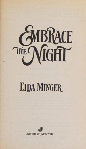 Cover of Embrace the night