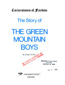 Cover of The Story of the Green Mountain Boys