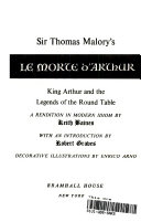 Cover of Sir Thomas Malory's Le Morte D'Arthur