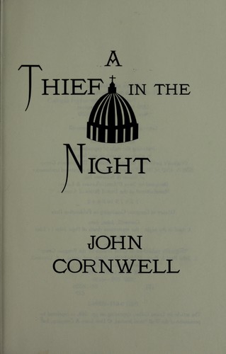 Cover of A thief in the night