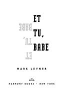 Cover of Et tu, babe