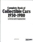 Cover of The Complete Book of Collectible Cars