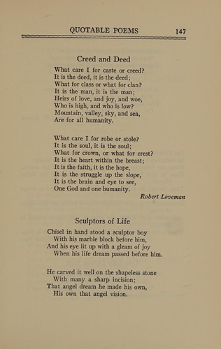Cover of 1000 quotable poems